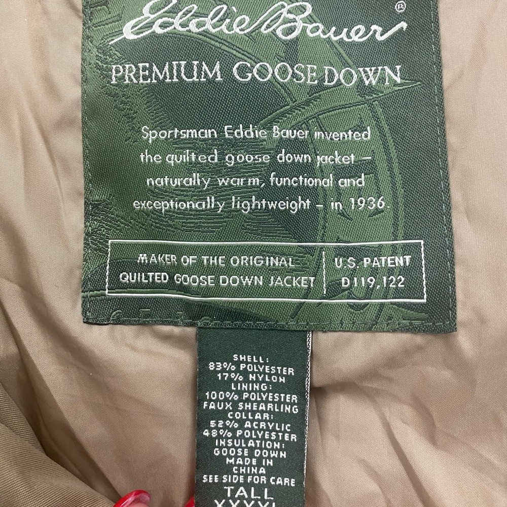 Eddie Bauer Goose Down Jacket